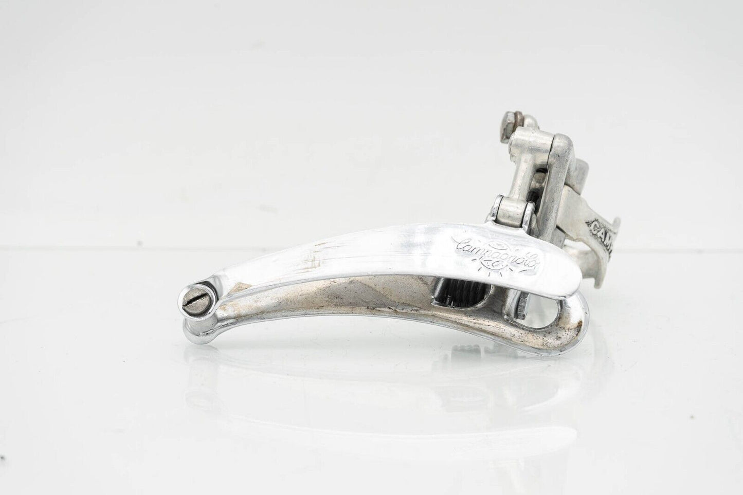 1052/1 CAMPAGNOLO NEW RECORD 70s FRONT DERAILLEUR ROAD BIKE VINTAGE CLAMP ON