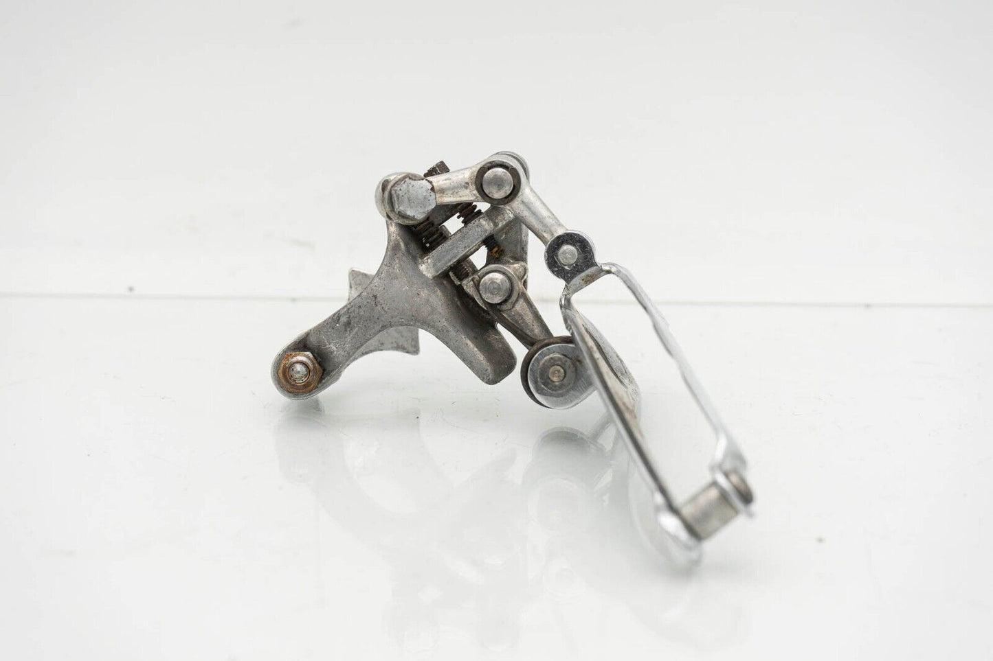 1052/1 CAMPAGNOLO NEW RECORD 70s FRONT DERAILLEUR ROAD BIKE VINTAGE CLAMP ON