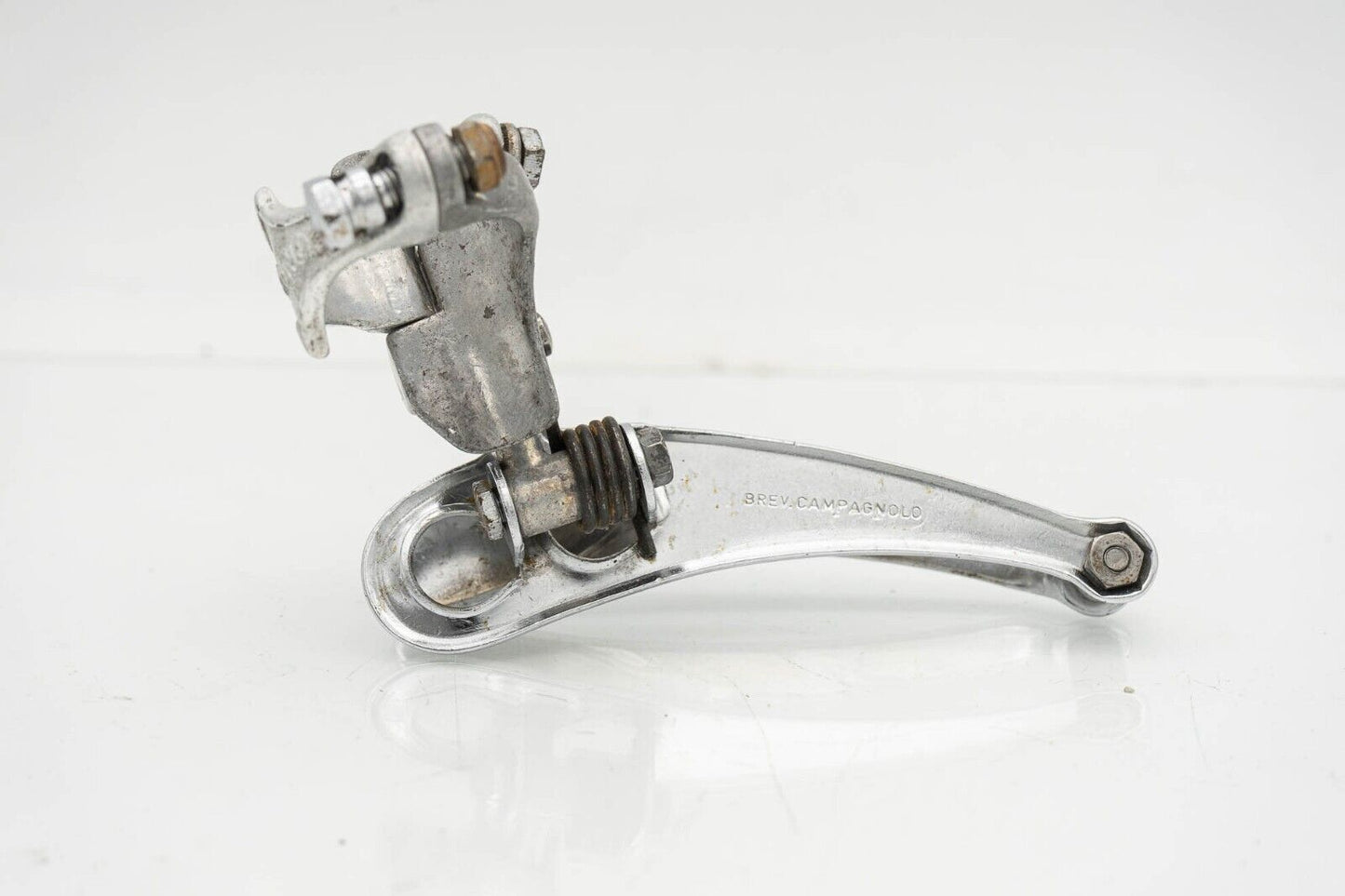 1052/1 CAMPAGNOLO NEW RECORD 70s FRONT DERAILLEUR ROAD BIKE VINTAGE CLAMP ON