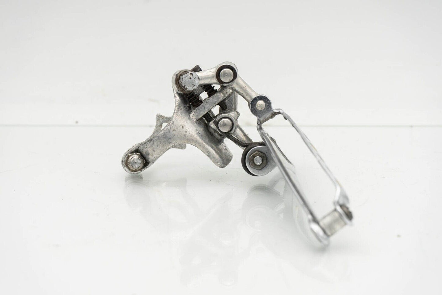 1052/1 CAMPAGNOLO NEW RECORD 70s FRONT DERAILLEUR ROAD BIKE VINTAGE DRILLED