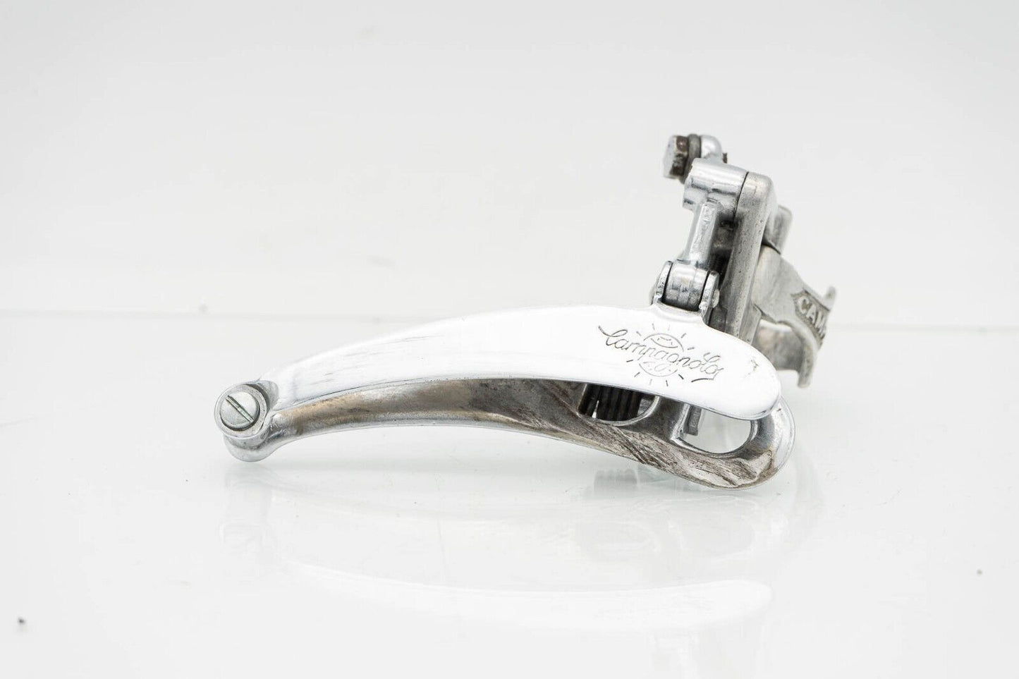 1052/1 CAMPAGNOLO NEW RECORD 70s FRONT DERAILLEUR ROAD BIKE VINTAGE CLAMP ON