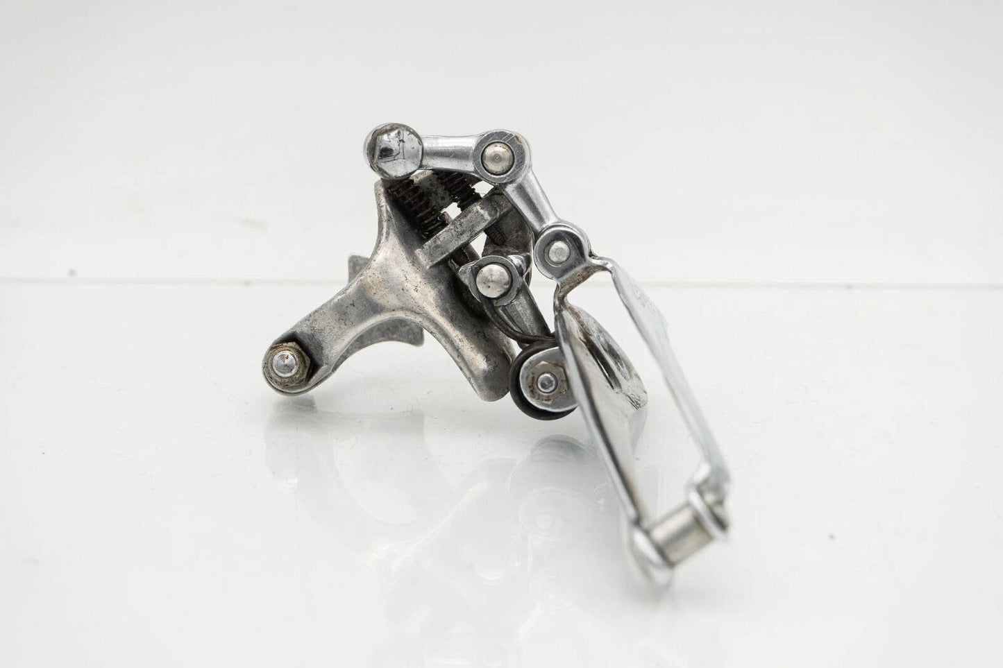 1052/1 CAMPAGNOLO NEW RECORD 70s FRONT DERAILLEUR ROAD BIKE VINTAGE CLAMP ON