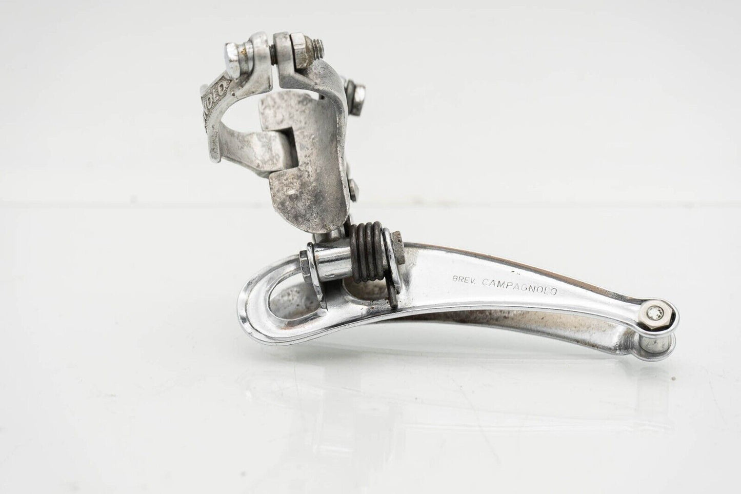 1052/1 CAMPAGNOLO NEW RECORD 70s FRONT DERAILLEUR ROAD BIKE VINTAGE CLAMP ON