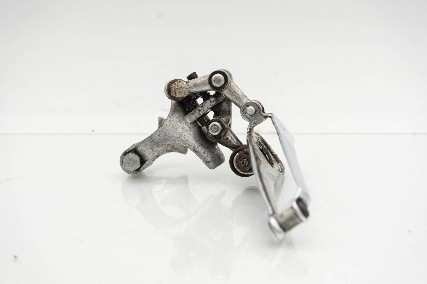 1052/1 CAMPAGNOLO NEW RECORD 70s FRONT DERAILLEUR ROAD BIKE VINTAGE CLAMP ON