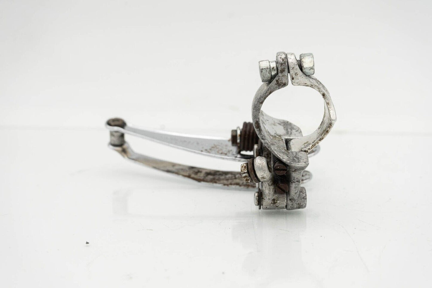 1052/1 CAMPAGNOLO NEW RECORD 70s FRONT DERAILLEUR ROAD BIKE VINTAGE CLAMP ON