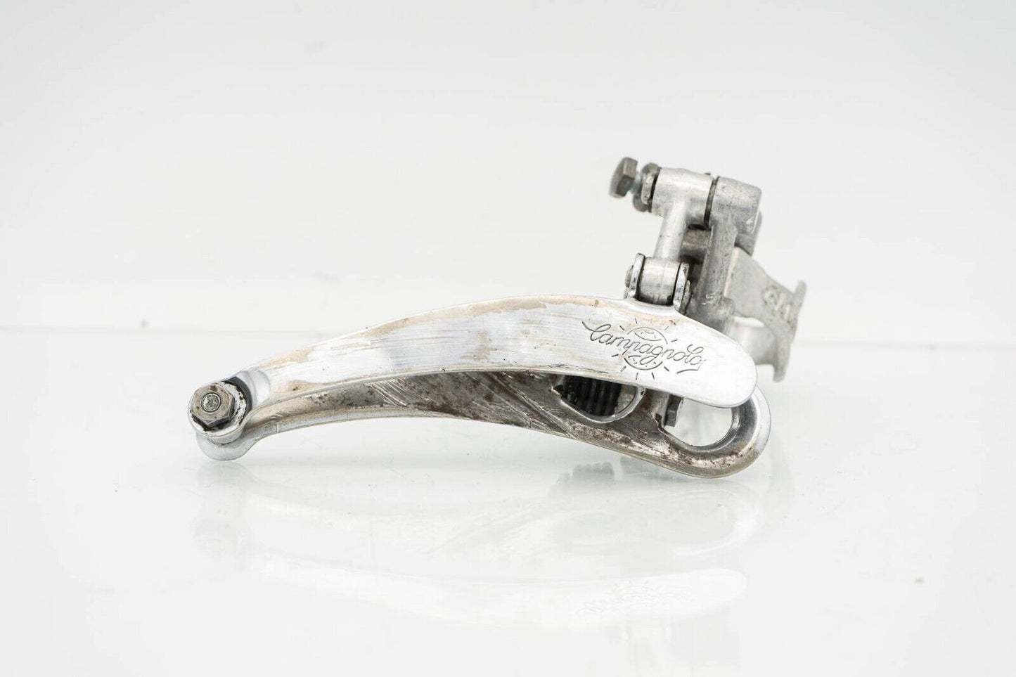 1052/1 CAMPAGNOLO NEW RECORD 70s FRONT DERAILLEUR ROAD BIKE VINTAGE CLAMP ON