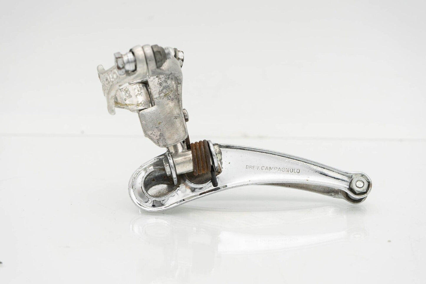 1052/1 CAMPAGNOLO NEW RECORD 70s FRONT DERAILLEUR ROAD BIKE VINTAGE CLAMP ON