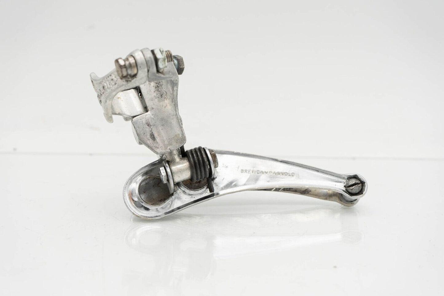 1052/1 CAMPAGNOLO NEW RECORD 70s FRONT DERAILLEUR ROAD BIKE VINTAGE CLAMP ON