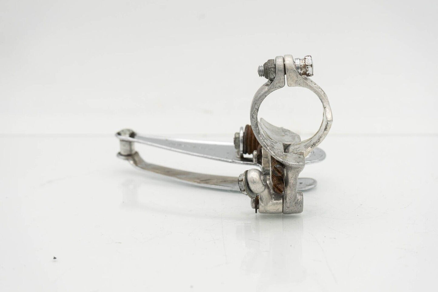 1052/1 CAMPAGNOLO NEW RECORD 70s FRONT DERAILLEUR ROAD BIKE VINTAGE CLAMP ON