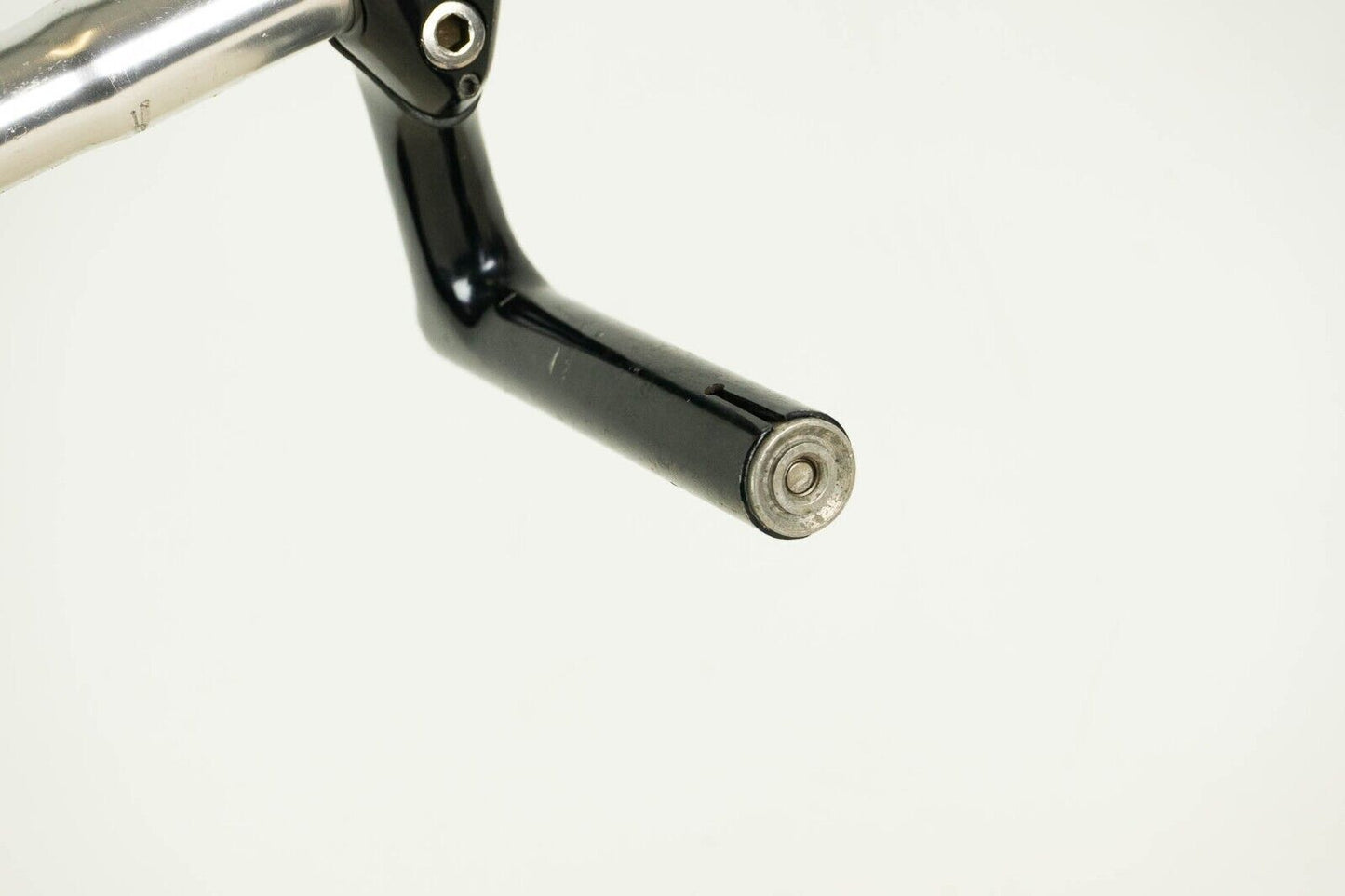 3ttt STEM HANDLEBAR 40 STEM 100 mm RECORD 84 ROAD BIKE VINTAGE SILVER BLACK 80S