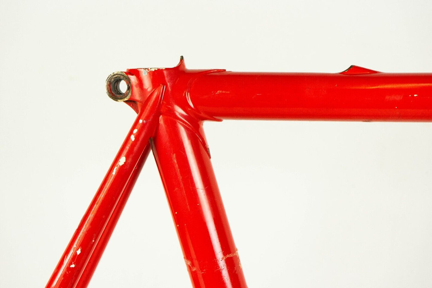 VINTAGE FRAME ROAD BIKE 57 STEEL RED 80s bicycle OLD CITY SPORT 700C 28" RACING